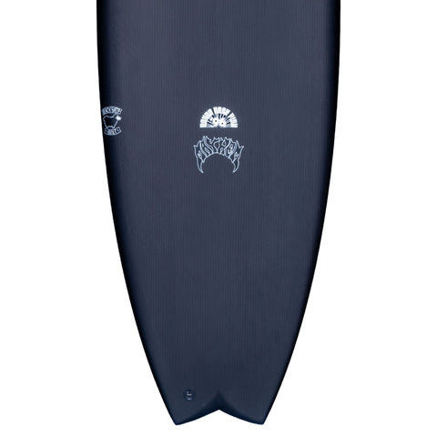 "Round Nose Fish 1996" Black Sheep 5'10" - Futures