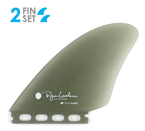 Ryan Lovelace "Piggyback" Futures Keel - Smoke