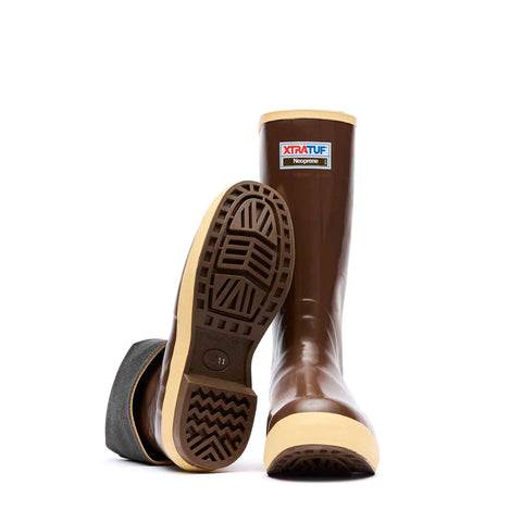 Men's Legacy 15" Plain Toe Fishing Boots - Copper/Tan