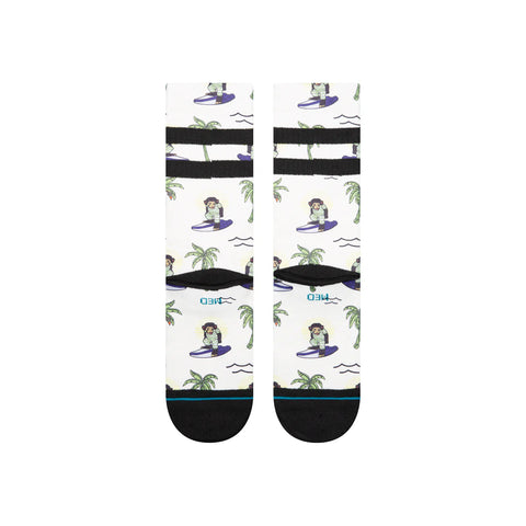 Surfin Monkey Crew - White