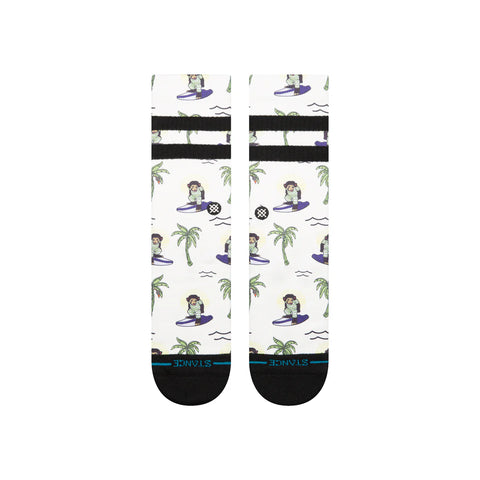 Surfin Monkey Crew - White