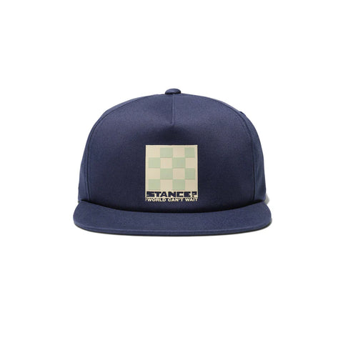 Navi Shock Cord Cap - Navy