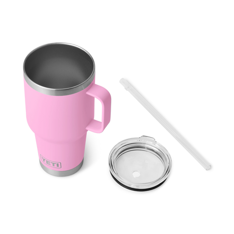 Rambler 35oz Mug with Straw Lid - Power Pink