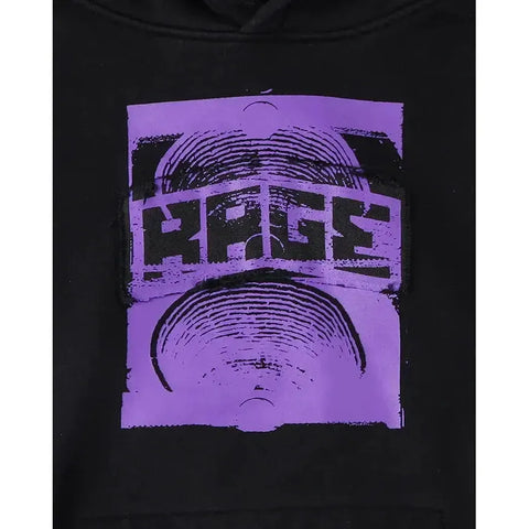 Corp Boxy Hood - Merch Black