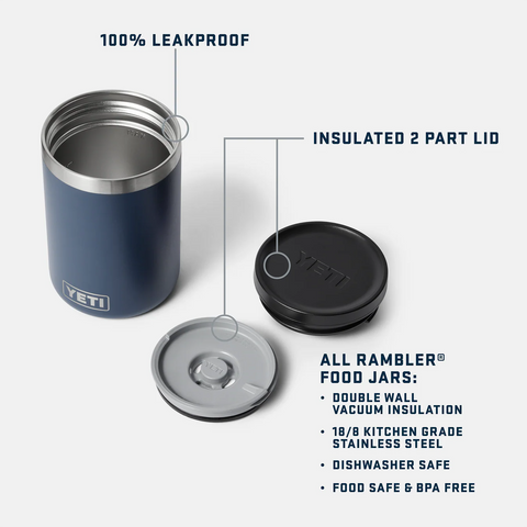 Insulated Food Jar 16oz (473ml) - Forest Green