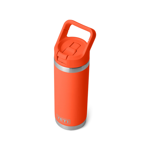 Rambler Straw Bottle 18oz (532ml) - Papaya