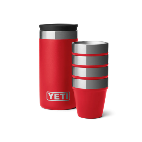Shot Glasses - Rescue Red