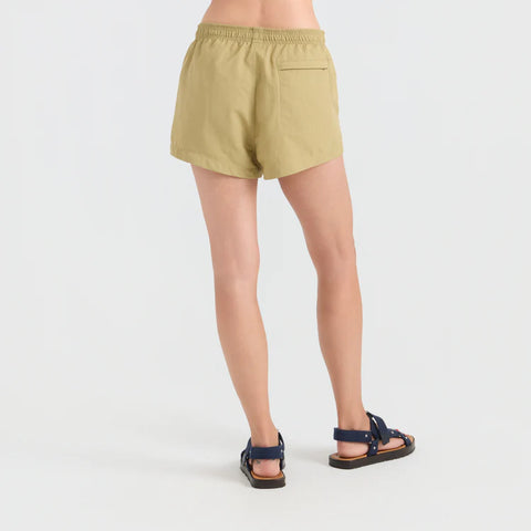 River Hybrid Short - Dusty Olive