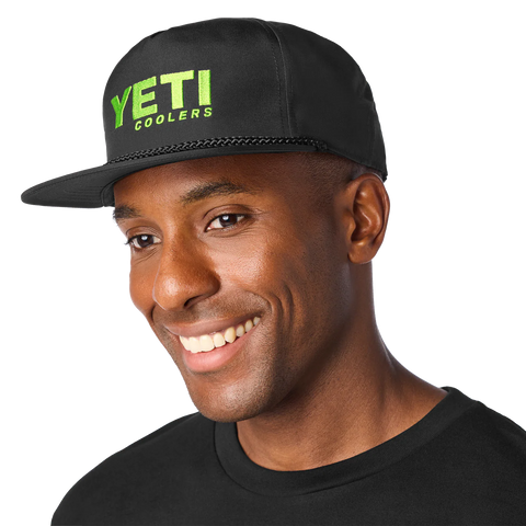 YETI Coolers Flat Brim Rope Hat - Green