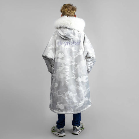 *Ltd Edition* Dryrobe Advance Alpine Kids Long Sleeve - Alpine Camo