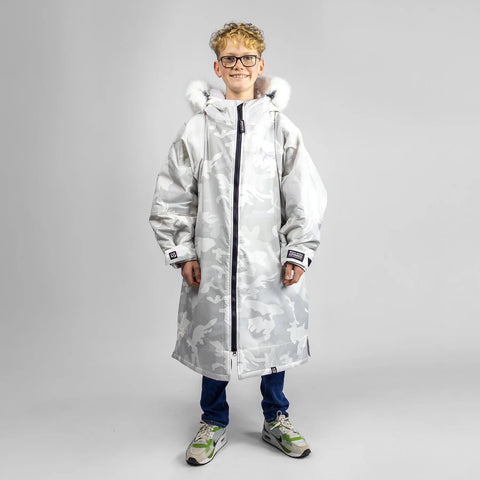 *Ltd Edition* Dryrobe Advance Alpine Kids Long Sleeve - Alpine Camo