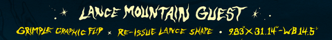 Skate Shop Day 2024 - "Grimple Stix Lance" - 9.83"