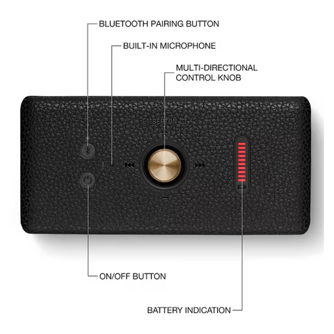 Emberton III - Black and Brass