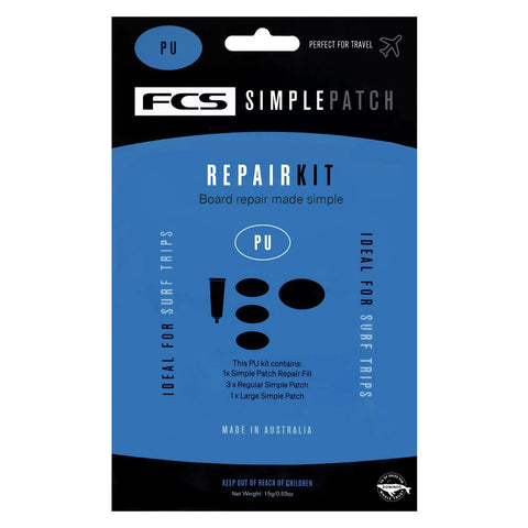 FCS Simple Patch Repair Kit - Polyester