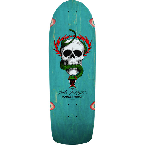 McGill "Skull and Snake" Teal Stain - 10"