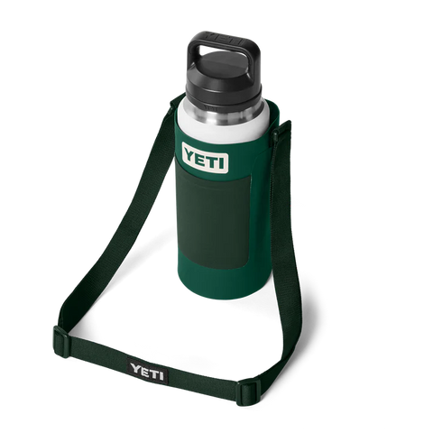 Rambler Bottle Sling Large - Black Forest Green