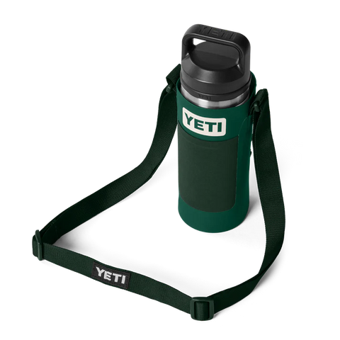 Rambler Bottle Sling Small - Black Forest Green