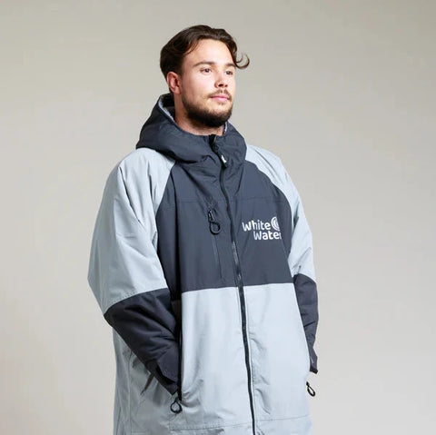 Hard Shell Robe - Steel Grey/Grey