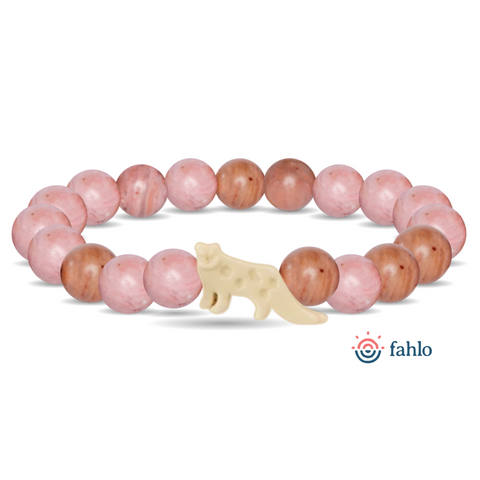 Ascent Bracelet - Snow Leopard - Wildflower Pink