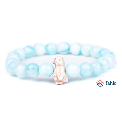 Passage Bracelet - Penguin - Seafoam
