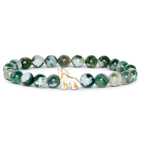 Scout Bracelet - Wolf - Woodland Green