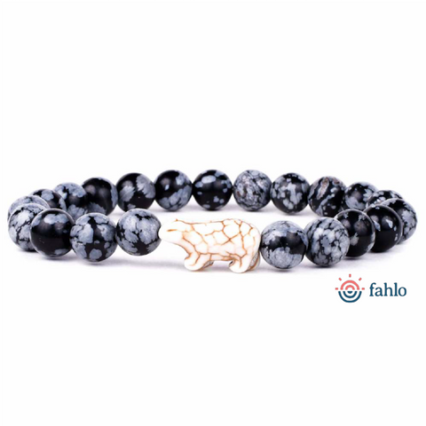 Venture Bracelet - Polar Bear - Papillae Stone