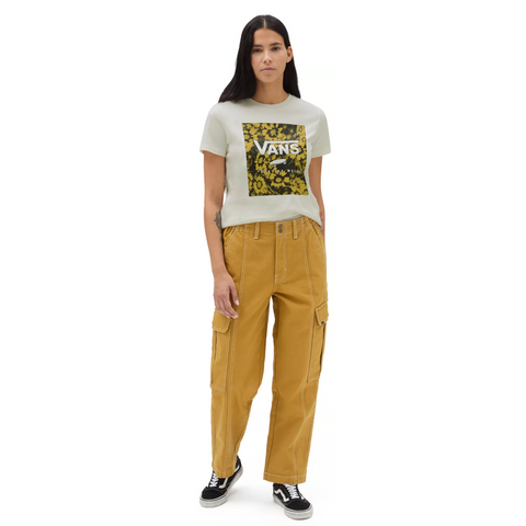 Warped Floral BFF Tee - Marshmallow