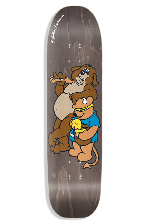 LTD Edition Rodney Mullen Bear Screenprinted Deck - 7.375"