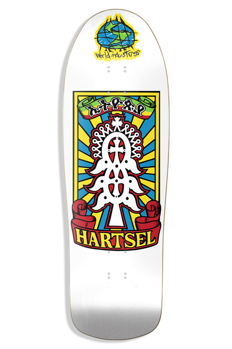 LTD Edition Jeff Hartsel "Yout" Model Screenprinted Deck - 9.4375"