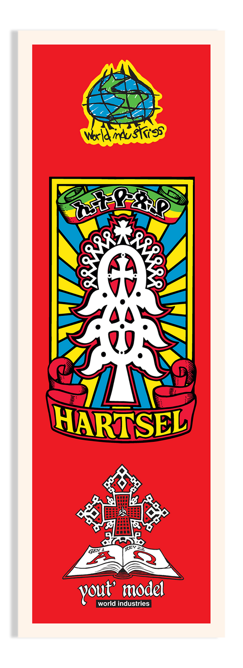 LTD Edition Jeff Hartsel "Yout" Model Screenprinted Deck - 9.4375"