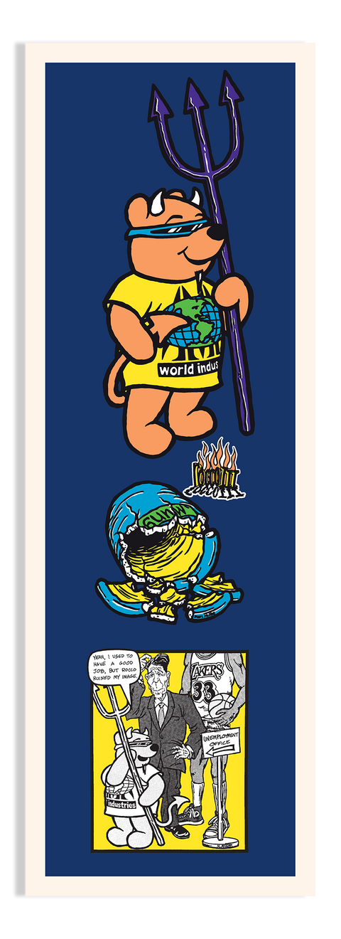 LTD Edition Steve Rocco III Screenprinted Deck - 9.75"