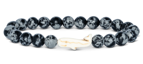 Wayfare Bracelet - Whale - Ocelli Stone