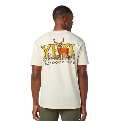 "Whitetail" Short Sleeve Tee - Ecru