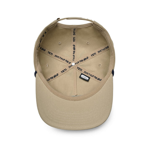 YETI Wood Duck Flat Brim Hat - Khaki