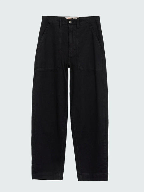 Yarrel Canvas Trouser - Black