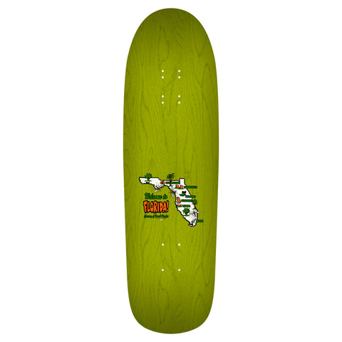Mike Frazier Yellow Man 9.5" Green Stain - Shape 303