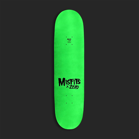 x Misfits "Business" Glow in the Dark Deck - 8.5"