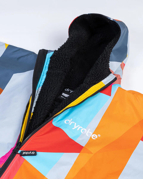 Dryrobe Advance Alpine Kids Long Sleeve - Abstract