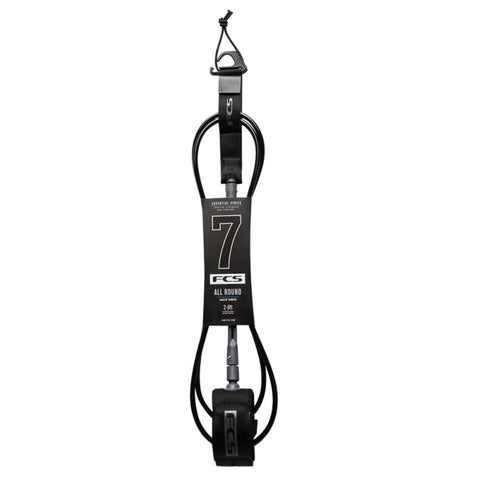 7ft All Round Essential Leash - Black