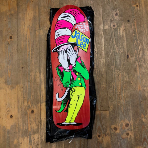 Jason Lee "Cat in the Hat" Hand Screened Signed Ltd Edition - Red