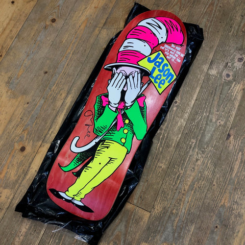 Jason Lee "Cat in the Hat" Hand Screened Signed Ltd Edition - Red