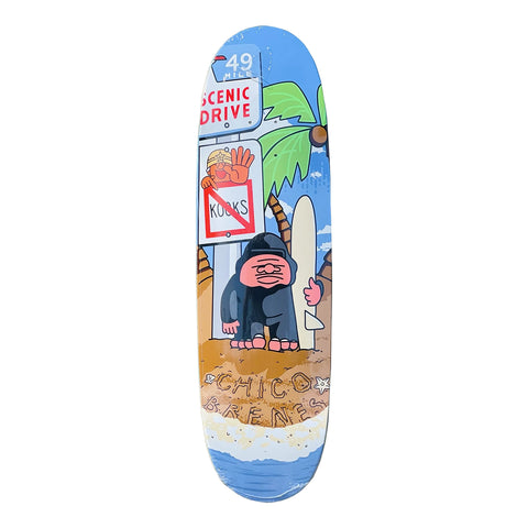 Chico Brenes "Dawn Patrol" Football Shape - 8.75"