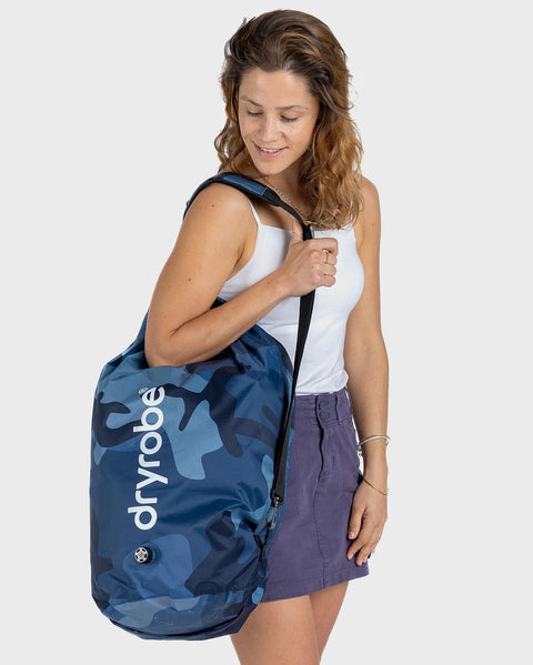 Compression Travel Bag - Blue Camo