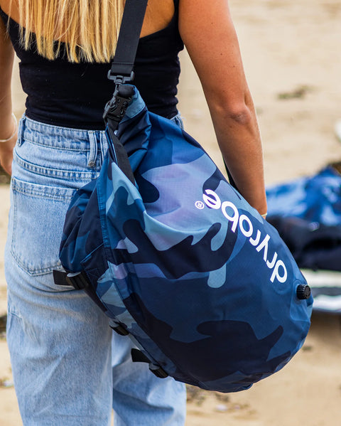 Compression Travel Bag - Blue Camo