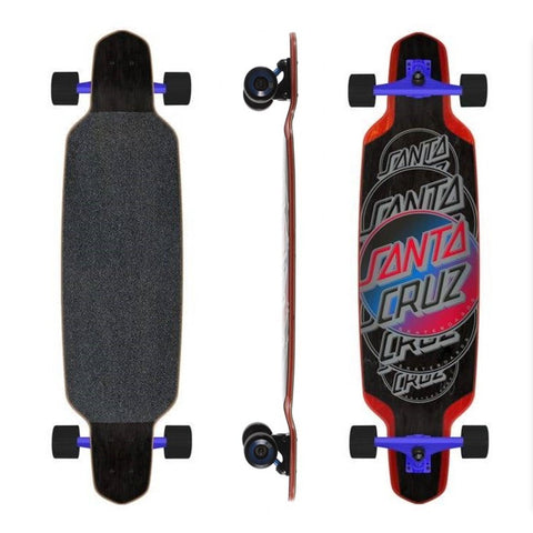 "Contra Eclipse" Drop Down Longboard - 9.5" x 37.5"