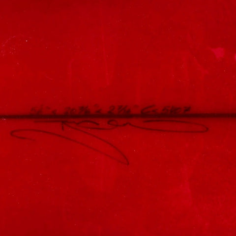 Fish 5'6" Red Gloss/Polish - Futures