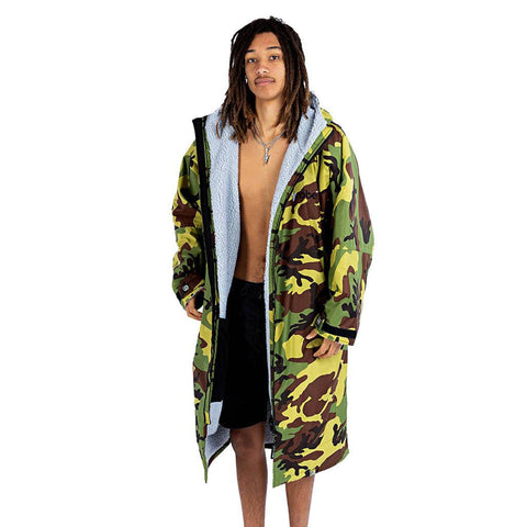 Dryrobe Advance Long Sleeve - Camo/Grey