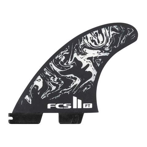 Felipe Tolde "FT" AirCore Tri Fin Set - Medium Black/White
