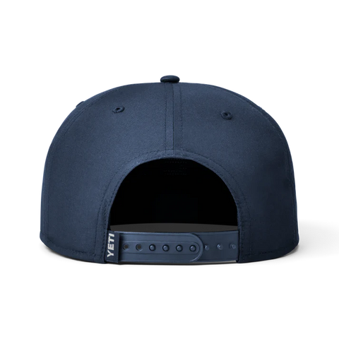 Flat Brim Rope Hat - Navy
