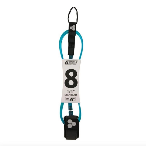 Hex Cord Standard 8' - Flo Blue